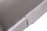 Банкетка Prima 160 на метал опорах серая Velvet SER 40*160*40см (TT-00015982)