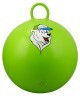 Мяч-попрыгун Медвежонок GB-403, 65 см, с ручкой, зеленый (78647)