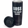 Термокружка agness  "boss" 360мл, колба нерж.сталь 18/10 Agness (709-119)