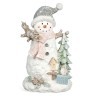 Статуэтка "снеговик" с led-подсветкой 14,5х11,5х22,7 см Lefard (121-166)