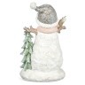 Статуэтка "снеговик" с led-подсветкой 14,5х11,5х22,7 см Lefard (121-166)