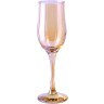 Набор 6-ти бокалов д/шампанского Золотистый мёд 200 мл (ME160-05)