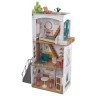 Деревянный кукольный домик "Роуен", с мебелью 13 предметов в наборе, для кукол 30 см (10238_KE)