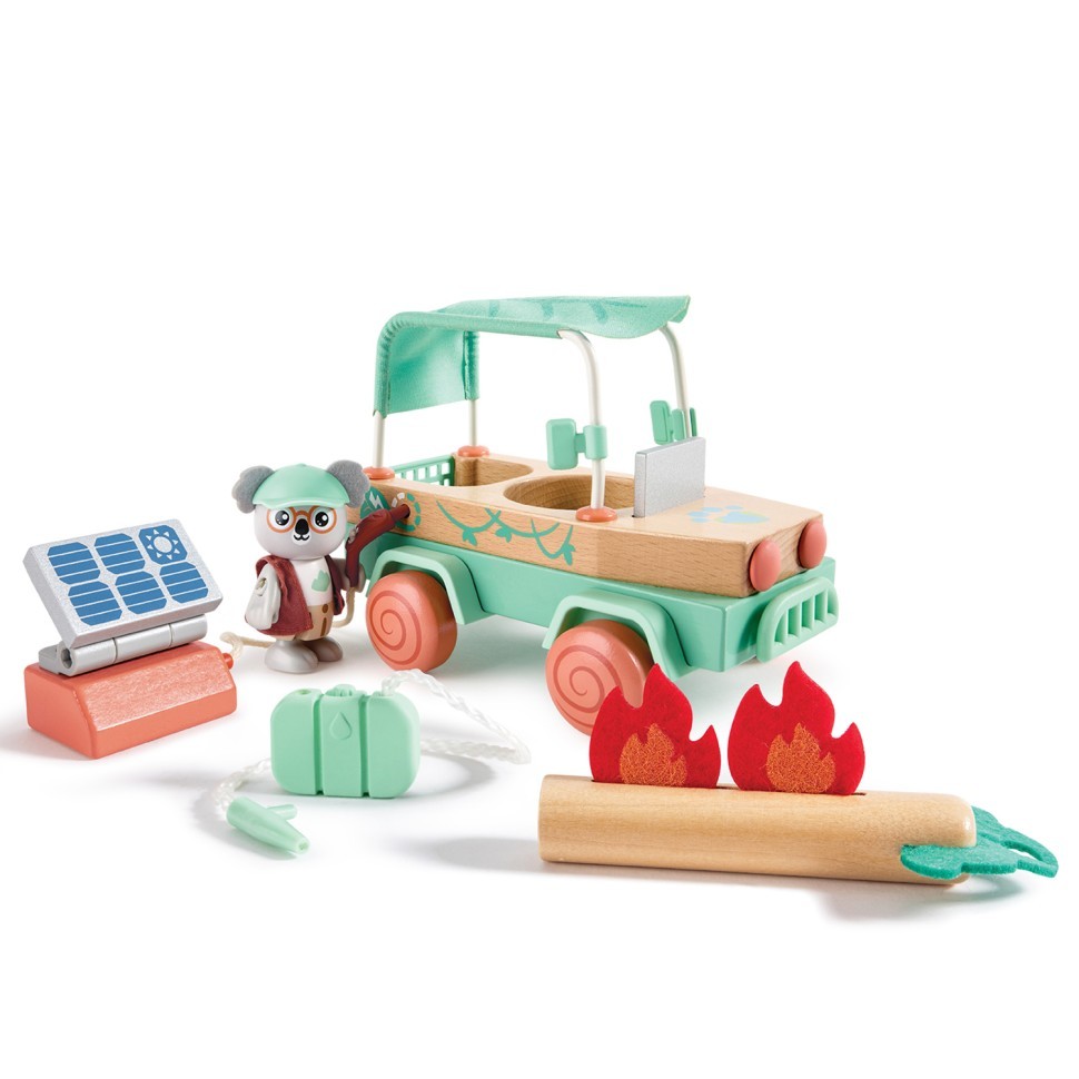 Игровой набор "Служба спасения" Коала на электромобиле (борьба с лесными пожарами) (E3422_HP)