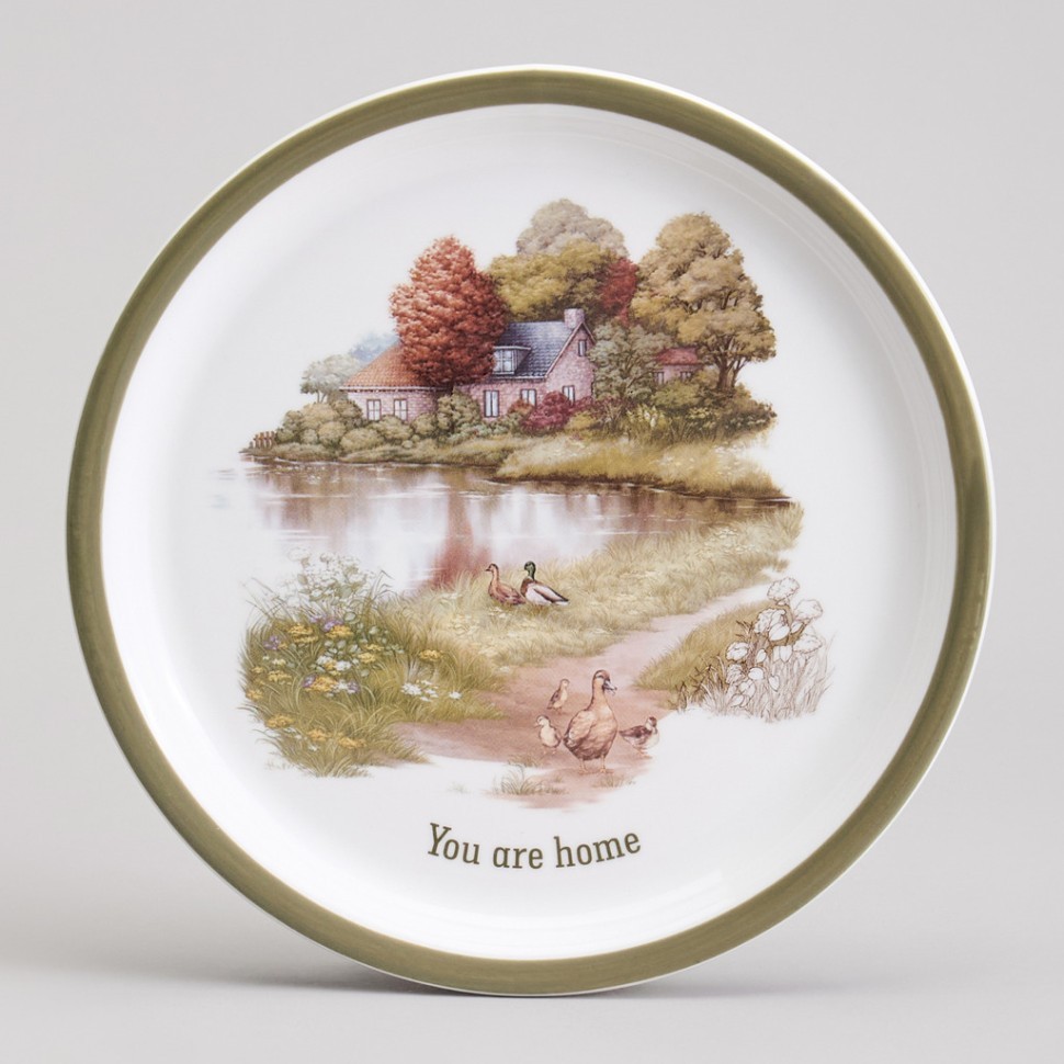 Тарелка десертная lefard "family house" 17 см Lefard (263-1313)