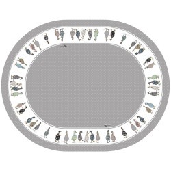 Скатерть овальная "family farm",140х180см, серый 100% хлопок,твил c пропиткой Lefard (850-750-4) Скатерть овальная "family farm",140х180см, серый 100% хлопок,твил c пропиткой Lefard (850-750-4)