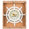 Часы настенные кварцевые "ship wheel" 33 см Lefard (220-404)