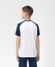 Футболка игровая JOGEL CAMP Reglan Jersey, белый/темно-синий, детский (702227)