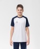Футболка игровая JOGEL CAMP Reglan Jersey, белый/темно-синий, детский (702227)