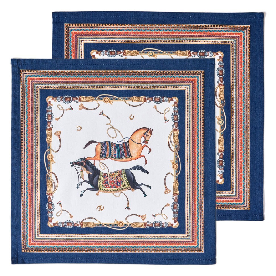 Набор салфеток  2 шт "passage",40х40см, 100% хлопок,белый,твил Lefard (850-759-8)