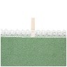 Полотенце махровое "маки",30х50см,зелёный,вышивка,100% х\б SANTALINO (850-331-65)