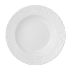 Тарелка  суповая рококо 22,5 см мал.уп. 6шт без упак Cmielow (676-110)