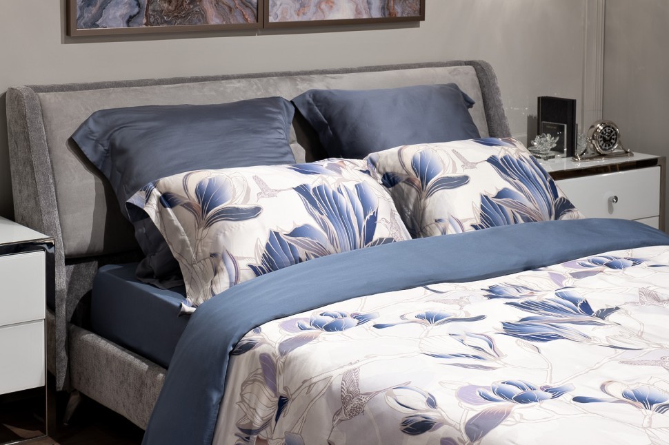 Комплект наволочек АРТ Магнолия принт тенсель  50*70 (2шт) (TT-00012236)