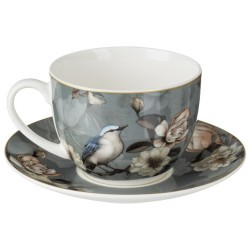 Чайный набор lefard bohemian birds на 4 пер. 8пр. 280 мл. (87-354) Чайный набор lefard bohemian birds на 4 пер. 8пр. 280 мл. (87-354)