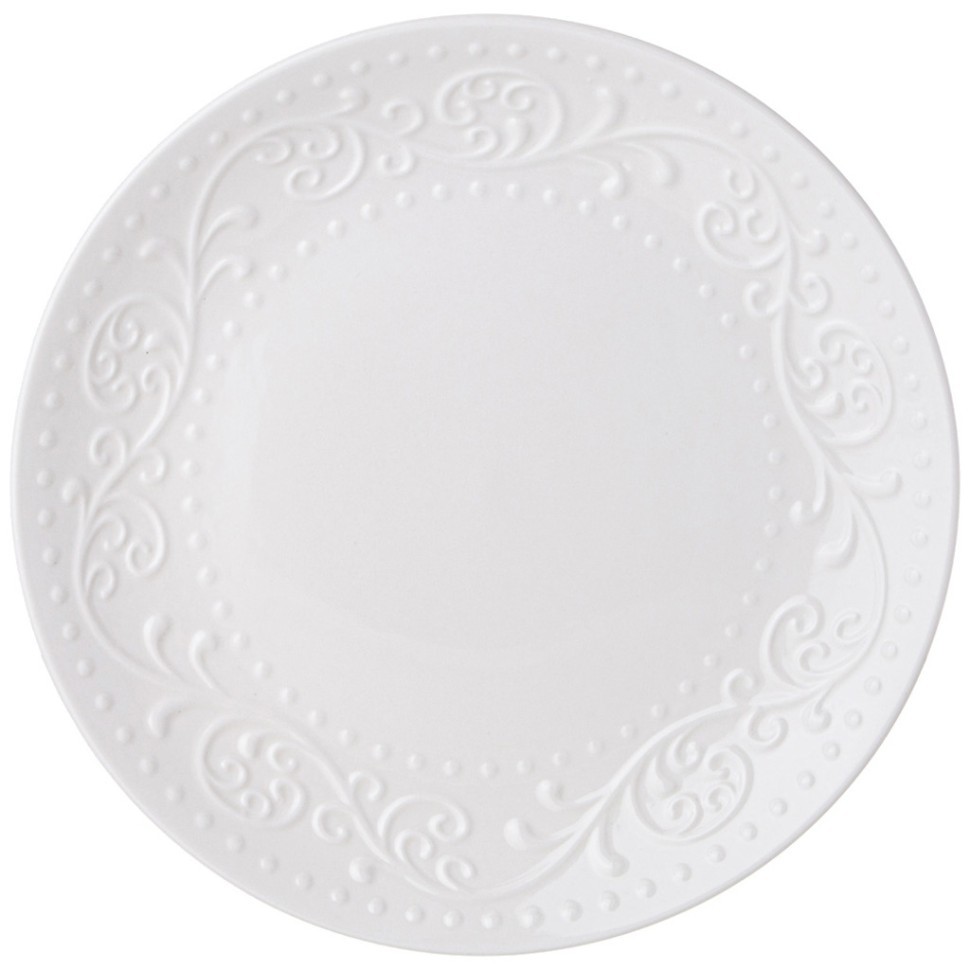 Тарелка обеденная lefard "floral" 28*3 см (425-073) 