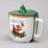 Кружка lefard winter story 390мл с бамбуковой крышкой мал.уп.=6шт Lefard (756-467)