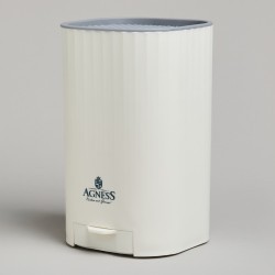 Подставка для ножей agness с точильным камнем 13,6*14,6*23 см Agness (907-322)