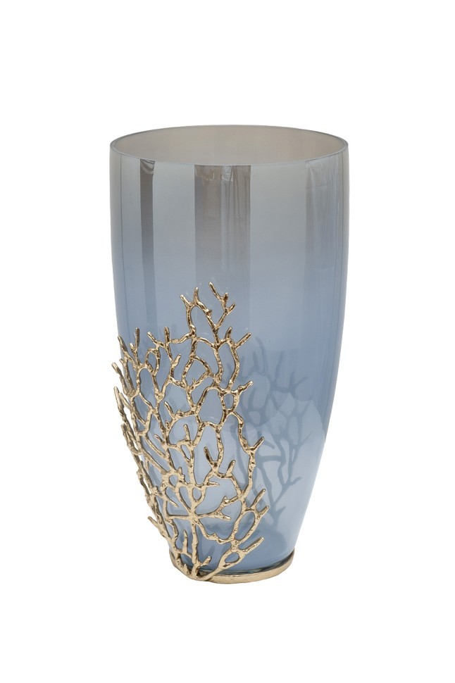 Ваза декор.стеклянная "Coral" 20*19,5*37см (TT-00011233)
