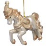 Елочное украшение "лошадка" 8х2,5х10 см Lefard (162-1322)