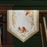Дорожка "золотая курочка" 45х145см, 100% хлопок, твил Lefard (850-767-3)