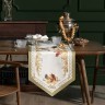 Дорожка "золотая курочка" 45х145см, 100% хлопок, твил Lefard (850-767-3)