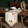 Дорожка "золотая курочка" 45х145см, 100% хлопок, твил Lefard (850-767-3)