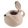 Заварочный чайник 750мл керамика БЕЖЕВЫЙ LR (29359)