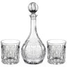 Набор для виски "muza crystal" 3пр.: штоф + 2 стакана 950/300 мл Lefard (195-188)