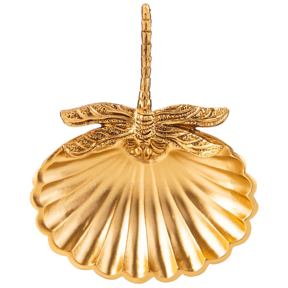 Блюдо декоративное "стрекоза" 16,5х13х4 см Lefard (146-2068)