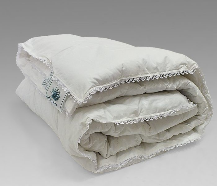 Одеяло всесезонное Natura Sanat Кружевное облако 140х205, премиальный сатин КО-О-3-3 (89195)