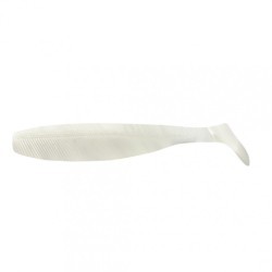 Виброхвост Yaman PRO Sharky Shad, р.3,75 inch, цвет #01 - White (уп 5 шт.) YP-SS375-01 (87887)