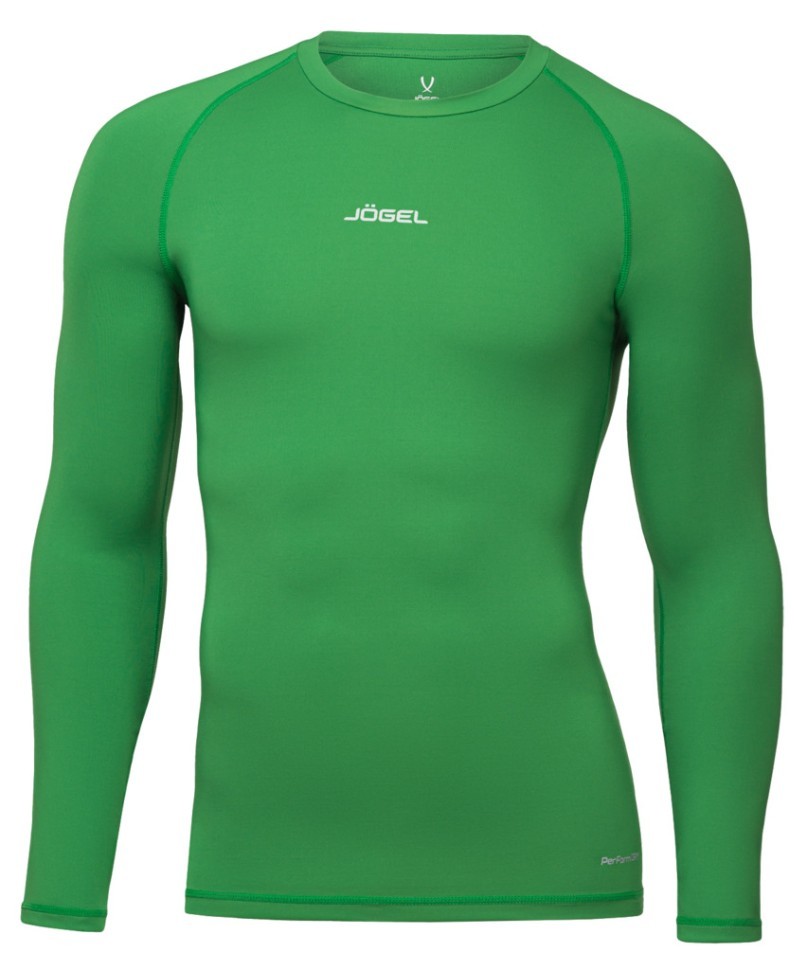 Футболка компрессионная с длинным рукавом JOGEL CAMP PerFormDRY Baselayer LS Tee, зеленый (2125150)