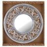 Зеркало настенное "italian style" 31 см цвет: серебро Lefard (220-408)