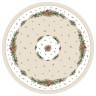 Скатерть  d145 cm круглая, "celebration", цвет: бежевый, tm lefard, полиэстер 100% Lefard (986-001-24)