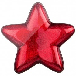 Блюдо "star" red shiny 22см АКСАМ (339-221)
