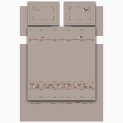 Кпб,king size,"passage"капучино,сатин,хлопок 100%,п.240х260-1шт,пр.260х260-1шт,н.50х70-2шт/70х70-2шт Lefard (989-004-07)