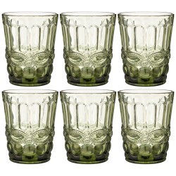 Набор стаканов "серпентина" из 6шт. серия "muza color" 270мл. / в=10 см Lefard (781-109)