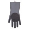 Силиконовые перчатки для мытья посуды 35*15 см Agness (923-113)