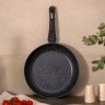 Сковорода agness с антипригарным покрытием "black marble", 26х5,2см Agness (932-515)