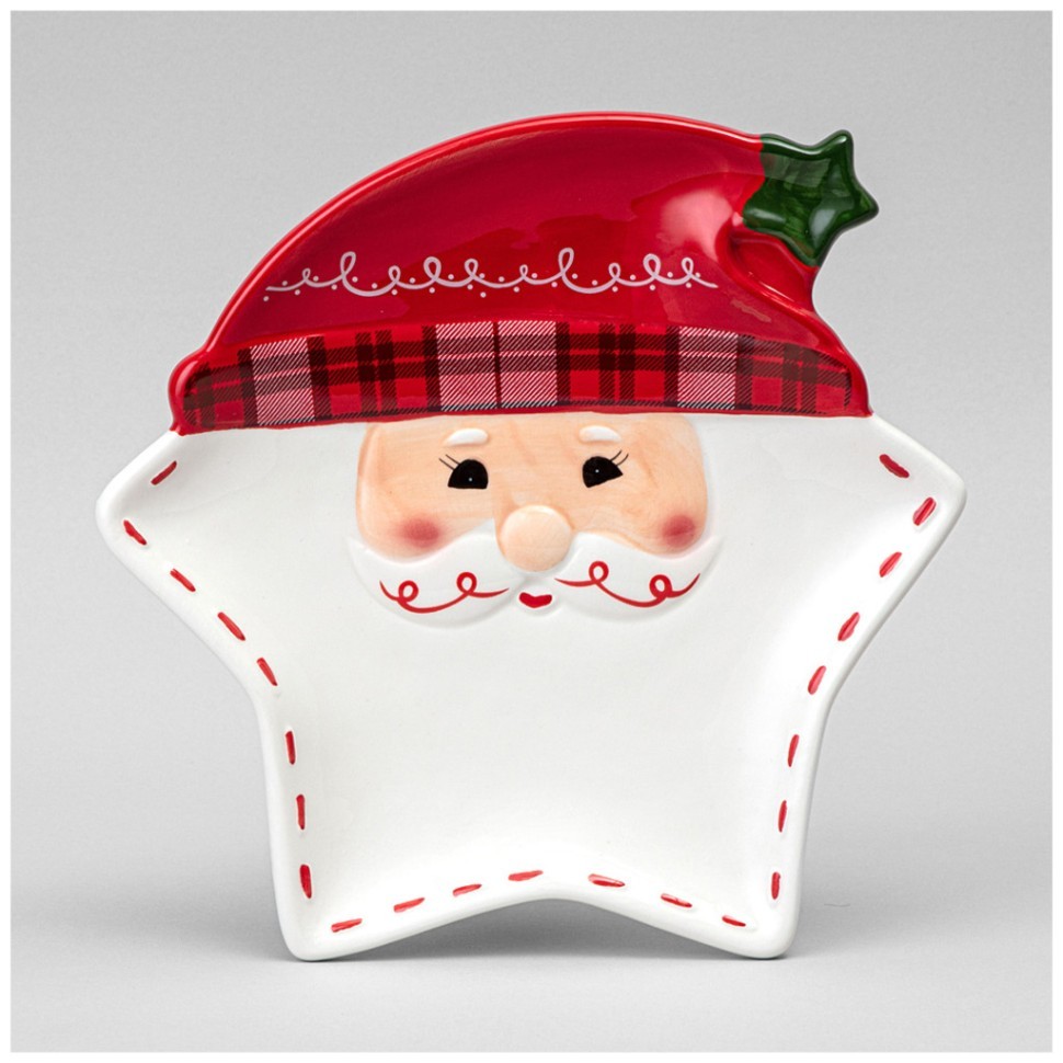 Блюдо сервировочное коллекция "christmas holidays" 21,5*21*2 см Lefard (230-509)