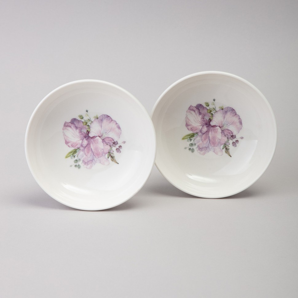 Набор розеток lefard "irises" 2 шт. 11*3,5 см 170 мл Lefard (425-158)