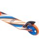 Самокат 2-колесный Flow 125 мм, синий/оранжевый (868006)
