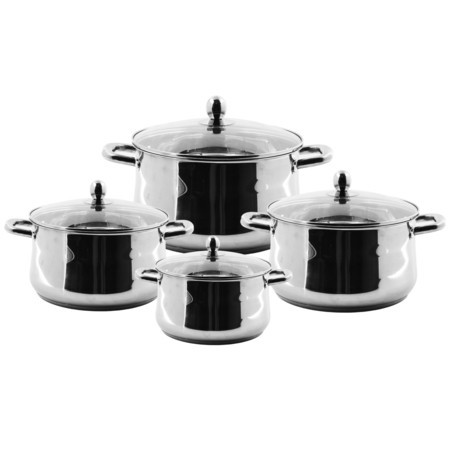 Набор кастрюль 8пр "Swisgold" (х4) " (18064-1)