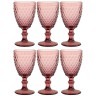 Набор бокалов для вина "пина" 6шт. серия "muza color" 300мл. / в=17 см Lefard (781-132)