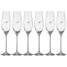 Набор бокалов для шампанского из 6 штук "силуэт" 220 мл Diamant (681-106)