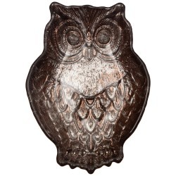 Блюдо "owl" brown 17х12х3,5 см без упаковки (мал 16шт) АКСАМ (339-067)