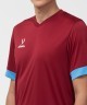 Футболка игровая JOGEL DIVISION PerFormDRY Union Jersey, гранатовый/голубой/белый (1751888)
