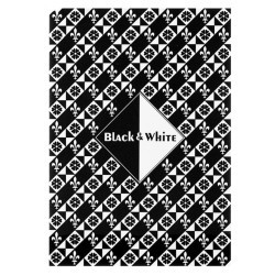 Папка для эскизов А4 Лилия Черный и белый 30 листов, 160 г/м2, 2 цвета ПЛ-0304 (65004)