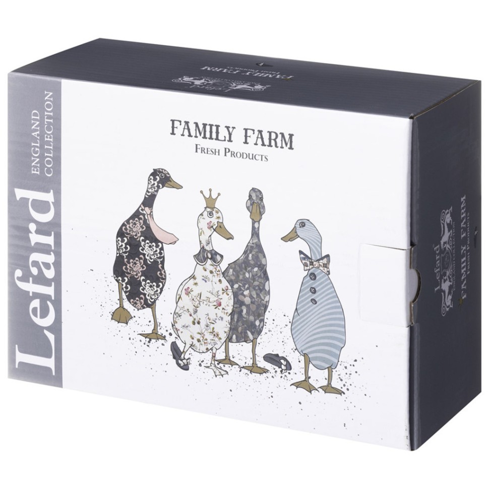 Блюдо с крышкой lefard "family farm" прямоуг. 19*13*6,5 см 740 мл Lefard (761-214)