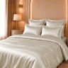 Кпб,king size,"solid" бежевый, сатин, хлопок 100%,п.240х260-1шт,пр.260х260-1шт,н.50х70-2шт/70х70-2ш Lefard (989-004-19)